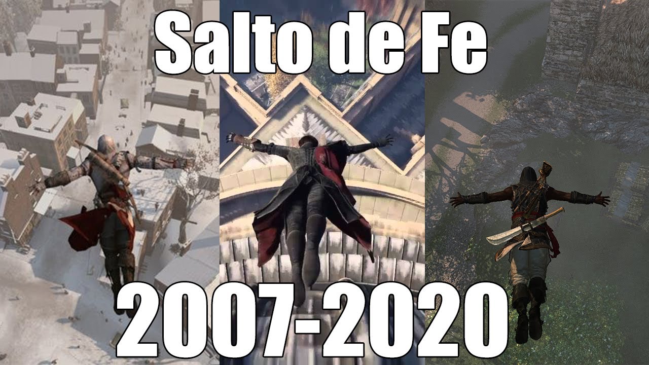 Evolución Del SALTO DE FE en Assassins Creed (2007-2020)