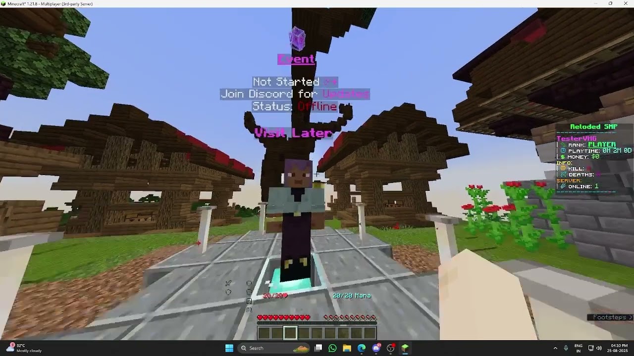 Reloaded Smp Introduction @AffixReloaded @Vhglive  Join Discord For Ip