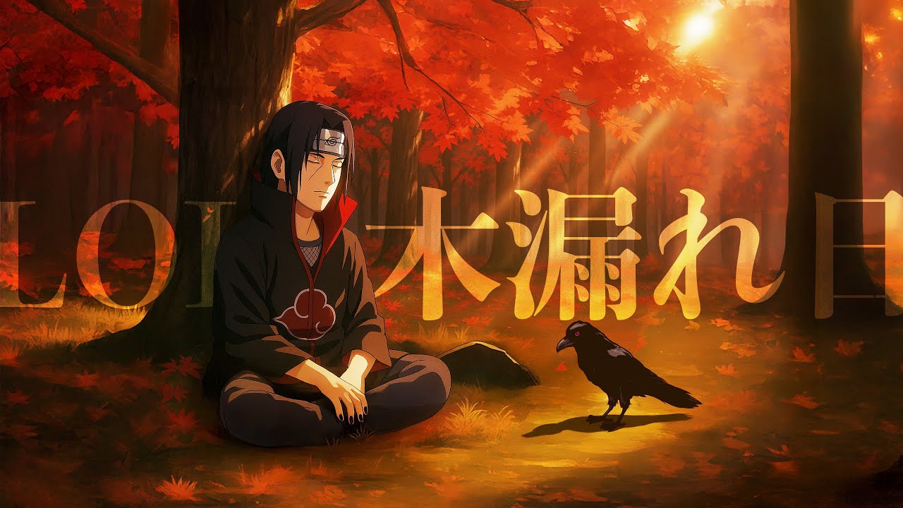 🐦‍⬛ 1hr itachi uchiha lofi – music for your quiet villain arc 🥷🏼