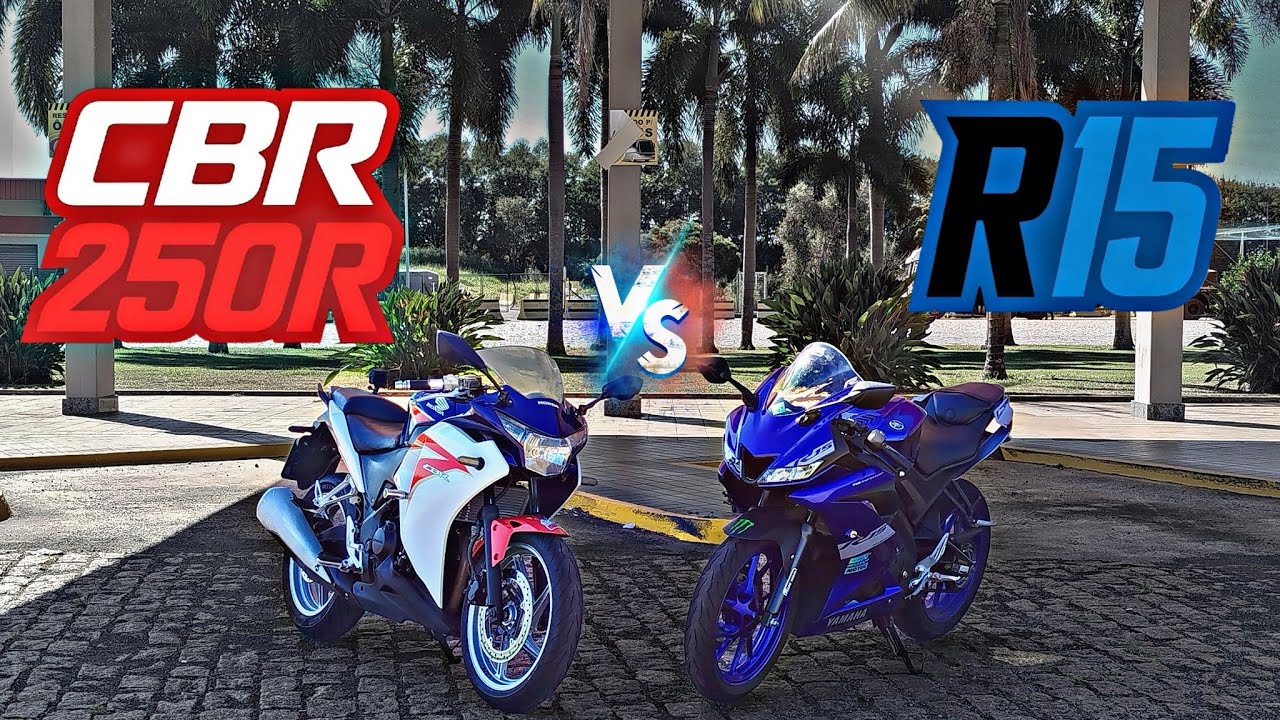 HONDA CBR 250R VS YAMAHA R15 | PRIMEIRO E MELHOR ACELERO DA CBR