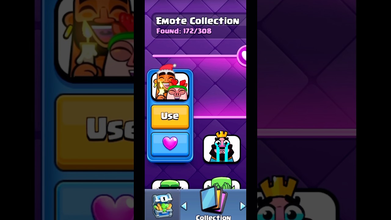 Hurry!! Claim the limited time Christmas special emote #clashroyale