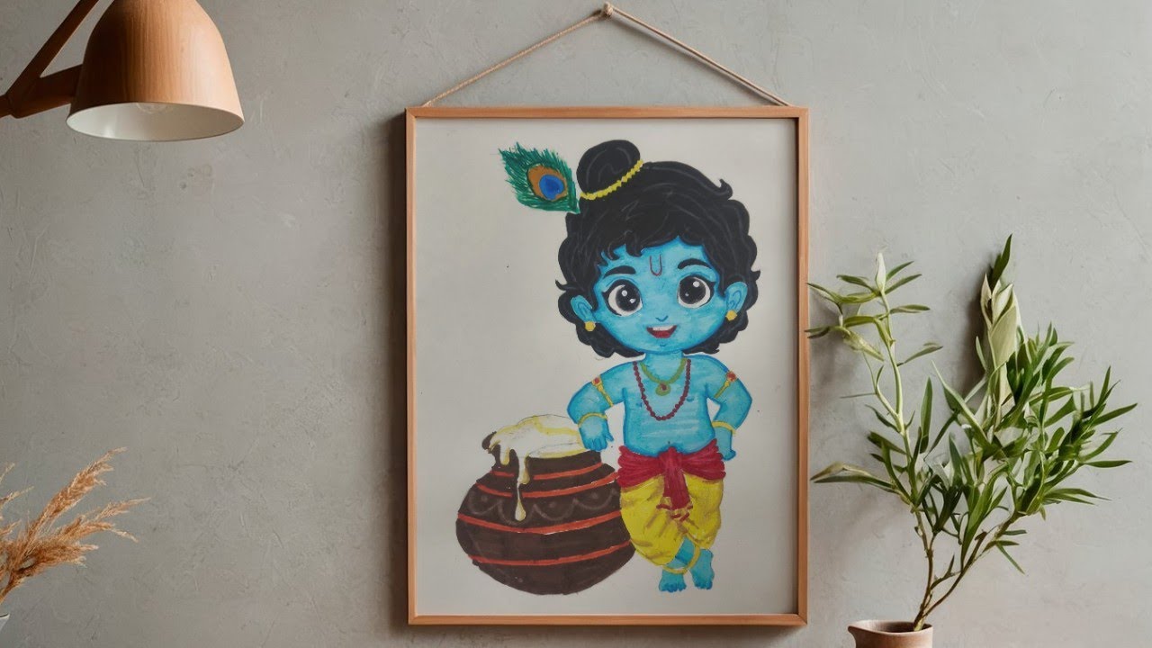 Radhe krishna || Art by Bhawana || #krishna #sketch #artist 
