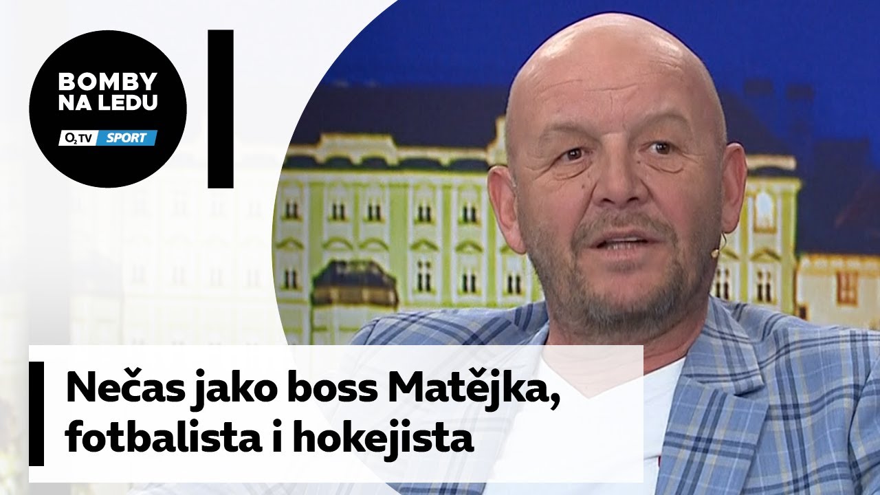 Pavel Nečas jako boss Matějka, fotbalista i hokejista