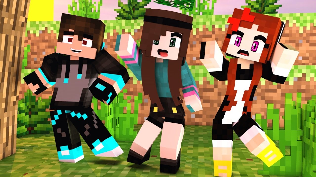 Minecraft: OS TRÊS PATETAS (c/Miss e Márcio) - Dragons