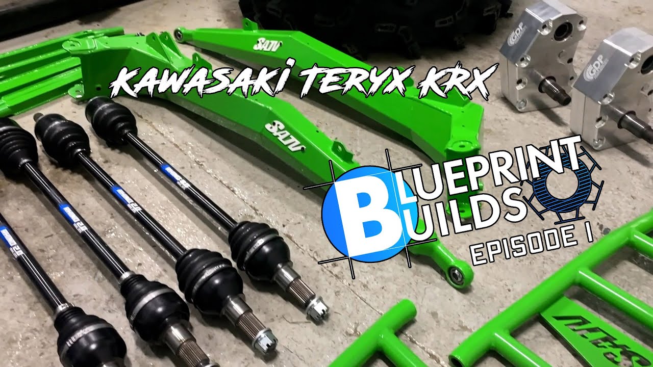 SuperATV Blue Print Builds - Kawasaki Teryx KRX - Mud Build - Episode 1 | Portals - Lift Kit - Tires