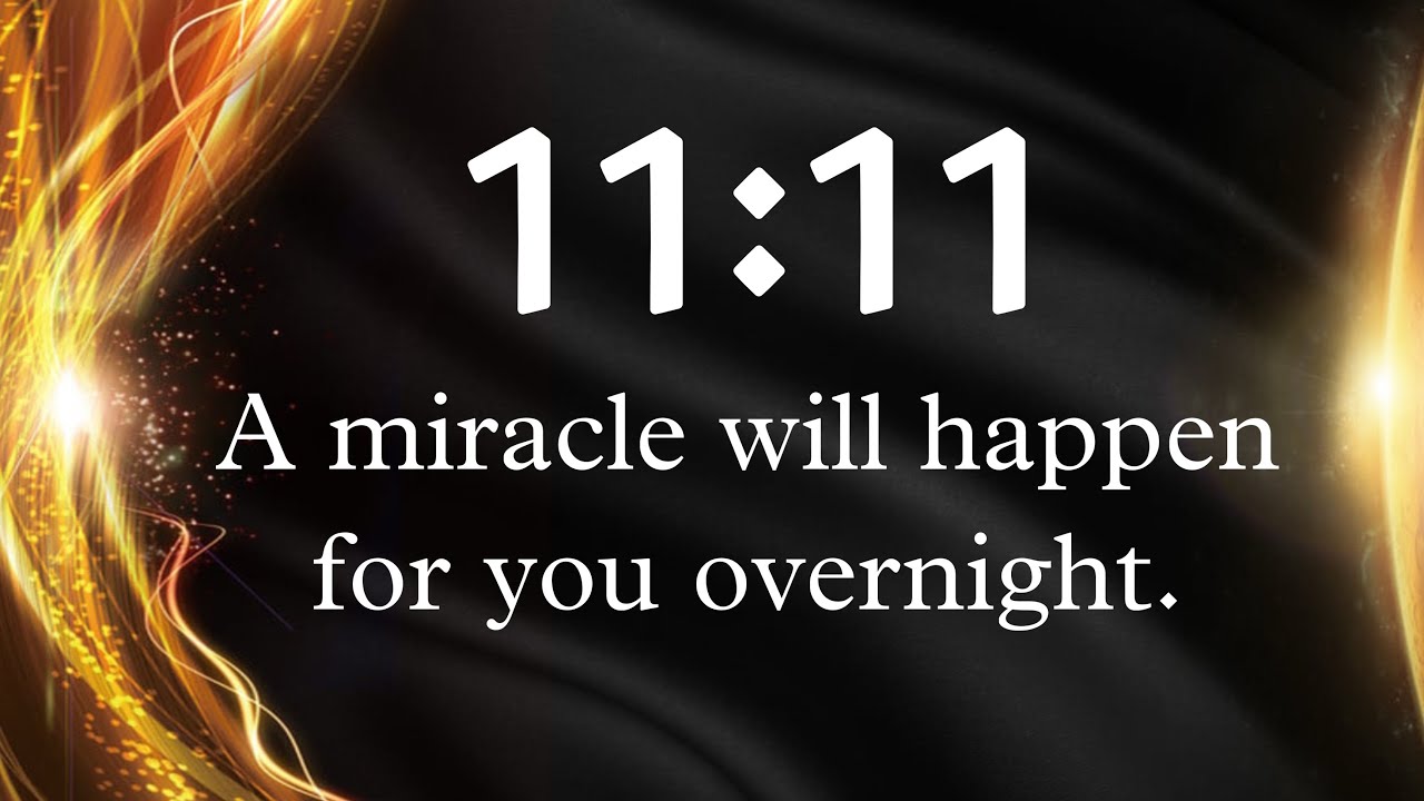✨11:11💌A Miracle Will Happen For You Overnight🦋