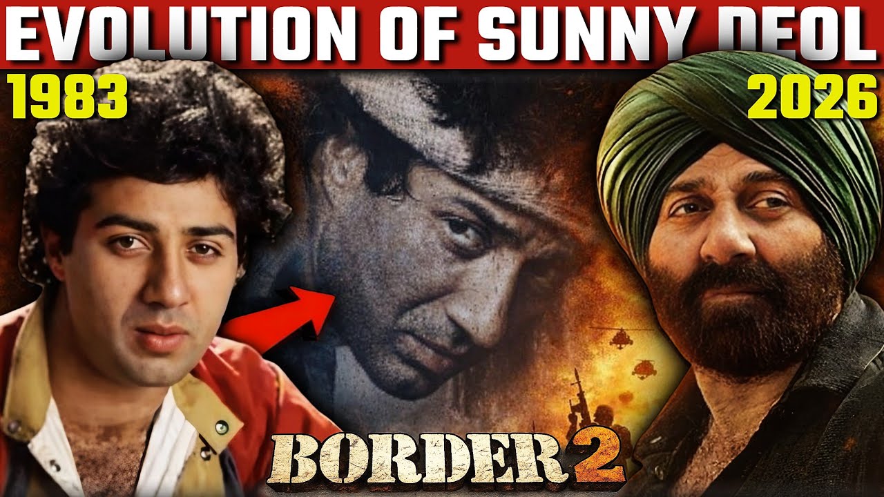 Evolution of Sunny Deol (1983-2026) • From 