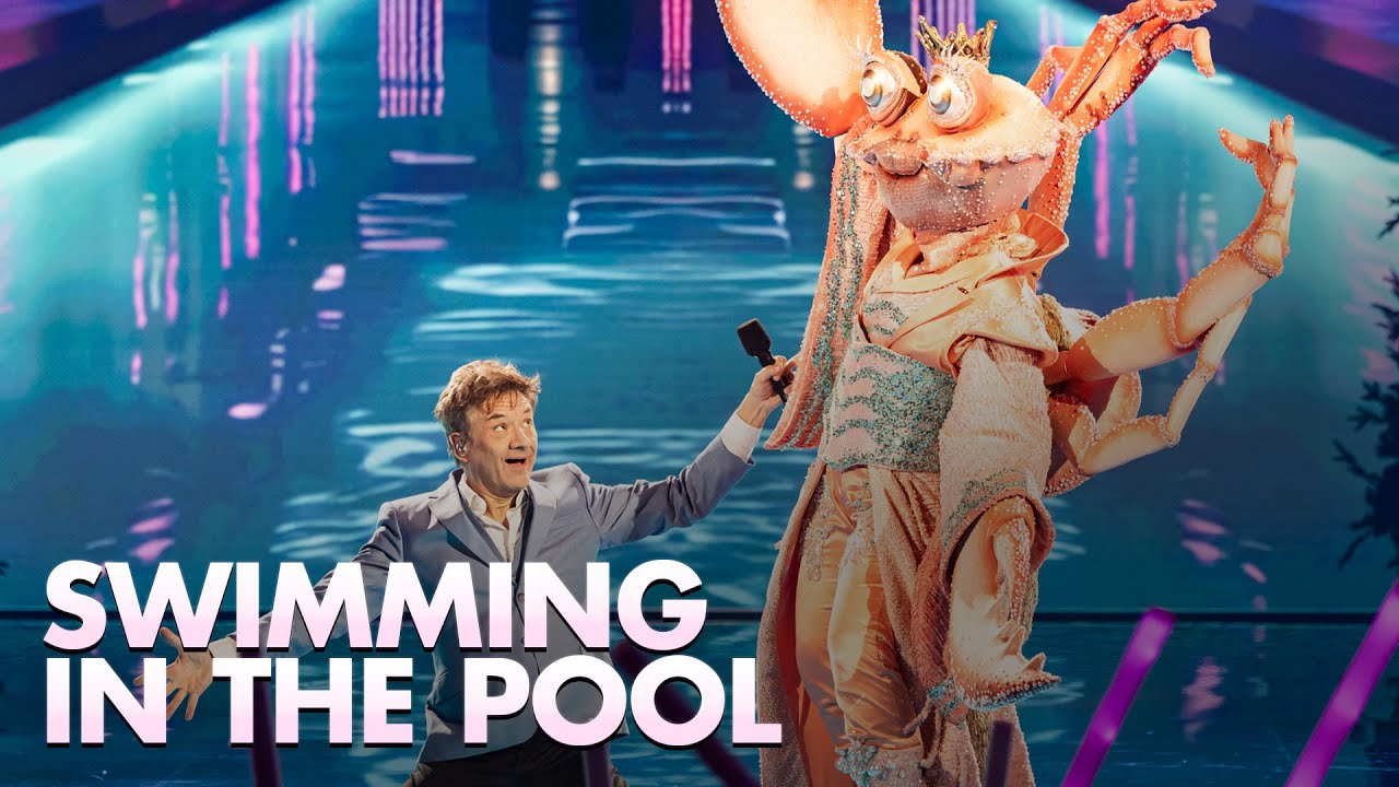 King Krab & Bart Peeters - ‘Swimming In The Pool’ | The Masked Singer | Seizoen 5 | VTM