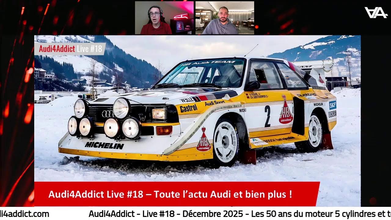 Audi4Addict - Live #18 - Decembre 2025