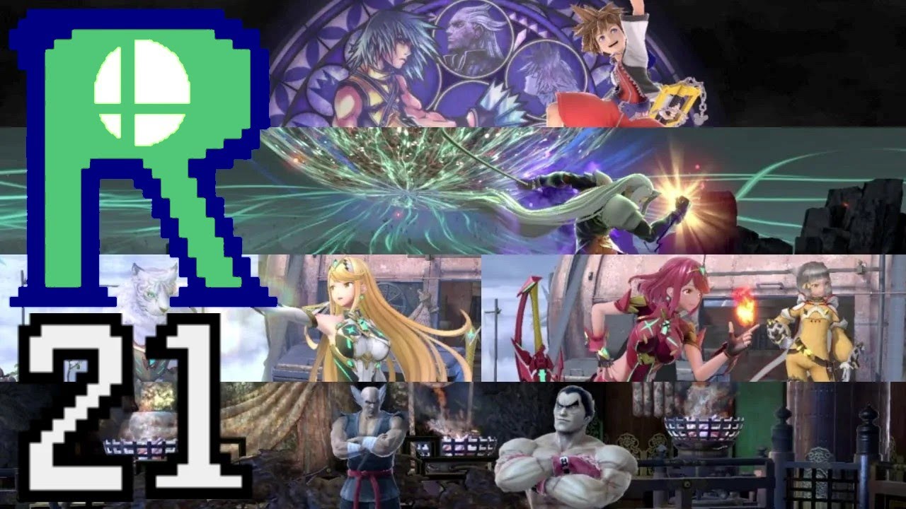 Super Smash Bros. Ultimate - Classic Mode [21 END] Sephiroth Pyra&Mythra Kazuya Sora