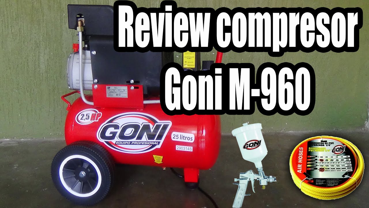 Compresor Goni M-960  Desempaque +  Revision