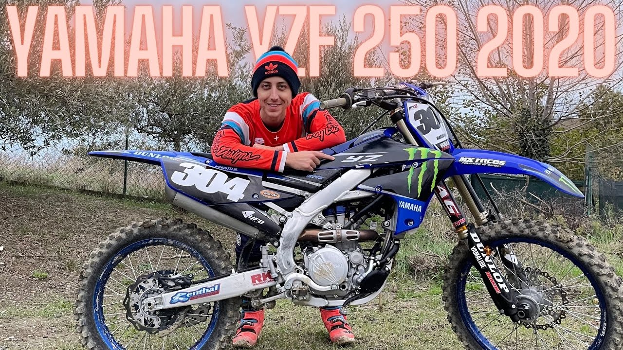 TEST YAMAHA YZF 250 2020 | SI GUIDA PROPRIO BENE 🤩