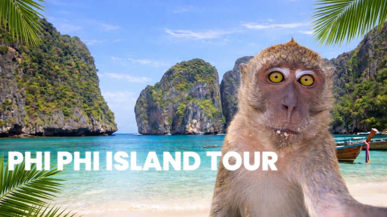 Monkey Beach & Maya Bay  | Phi Phi Islands Boat Tour 4K
