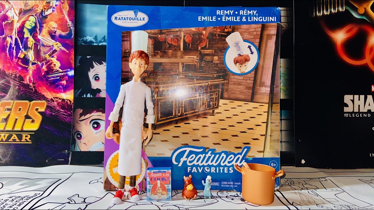 Mattel Disney Pixar Featured Favorites Ratatouille Figure Set Review