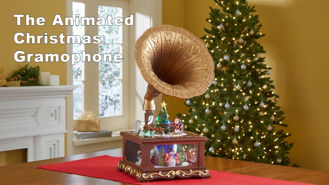 The Animated Christmas Gramophone