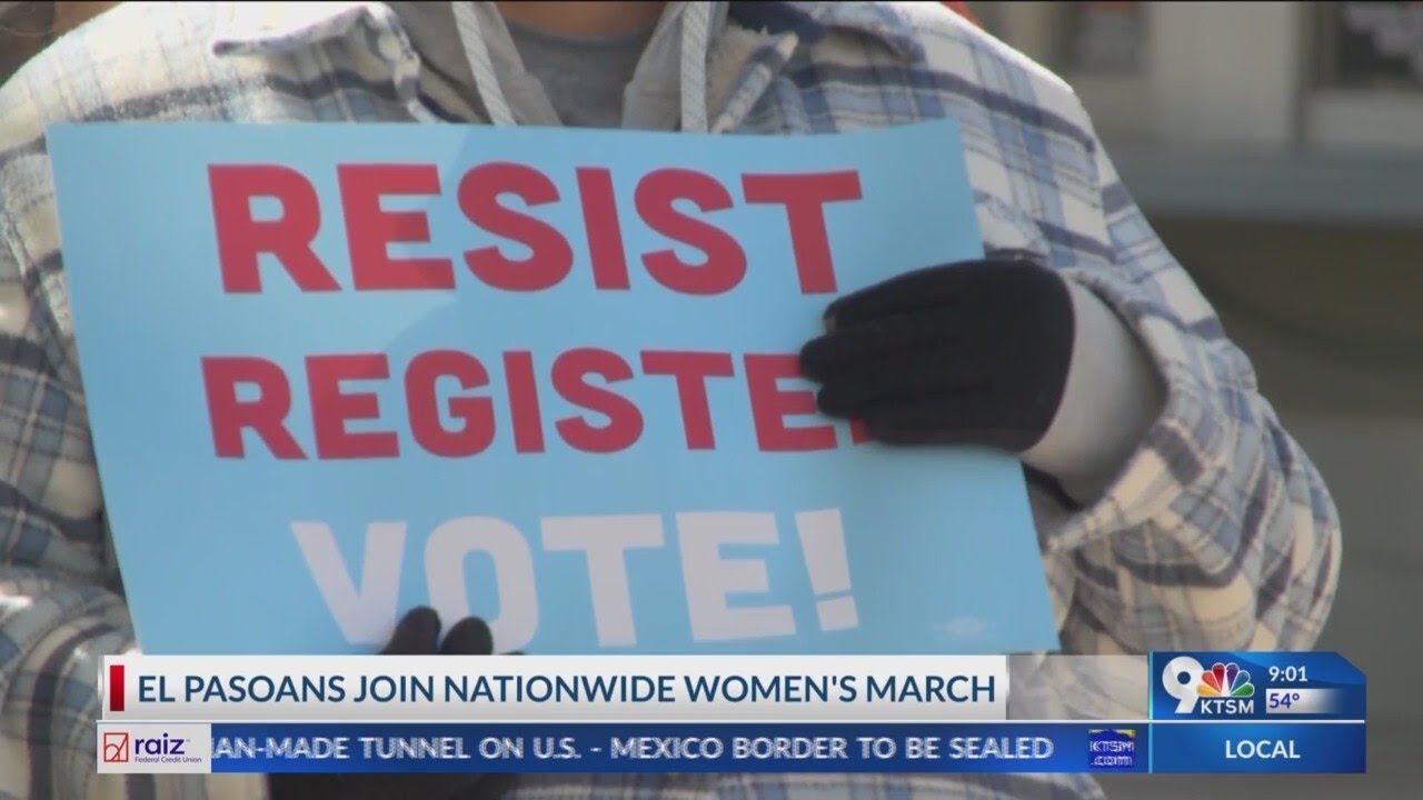 El Paso joins nationwide rally ahead of Trump inauguration