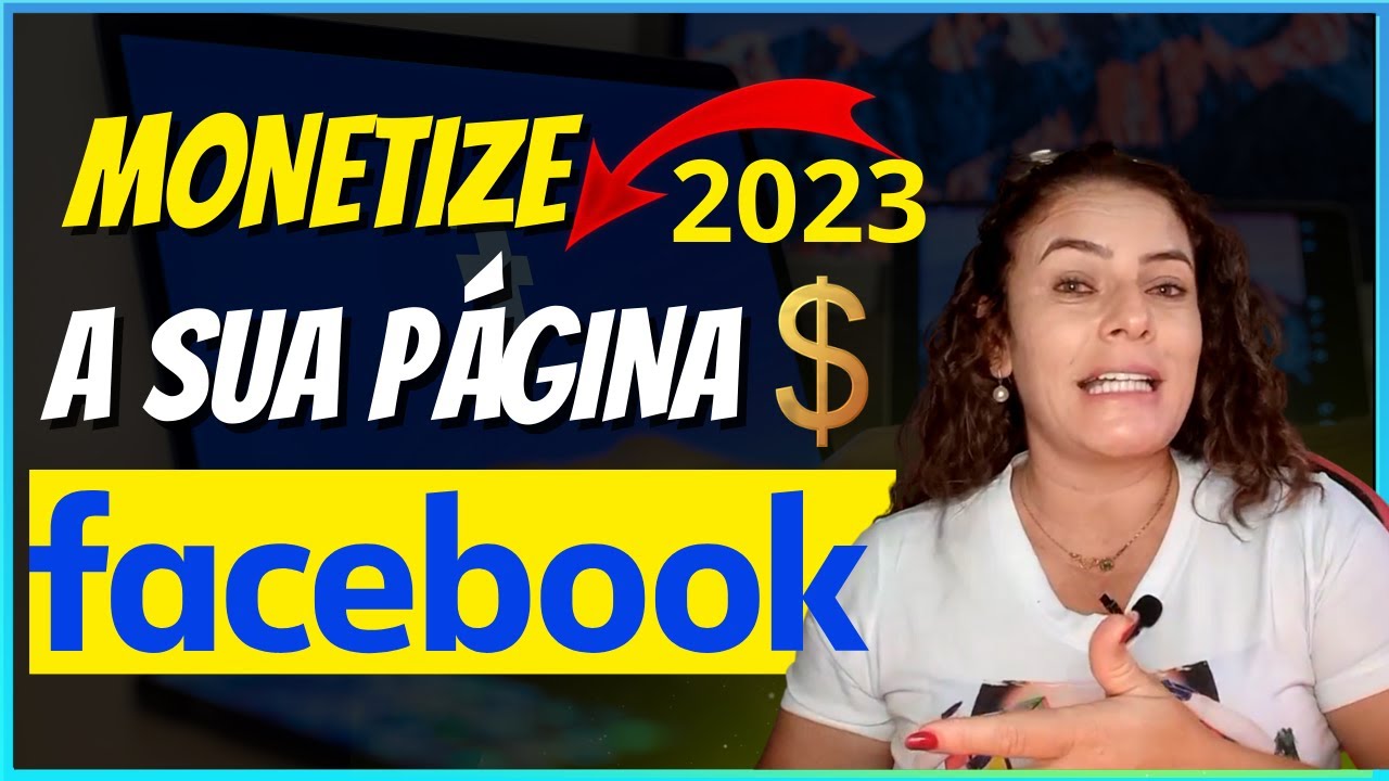 Como monetizar página no Facebook 2023-Como Ganhar em DOLAR no FACEBOOK