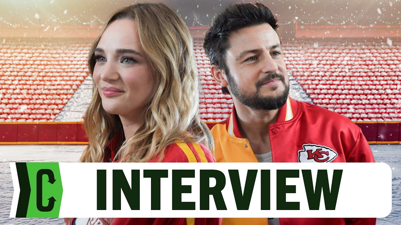 Hunter King & Tyler Hynes Are All In on Chiefs After Filming Holiday Touchdown: A Chiefs Love Story