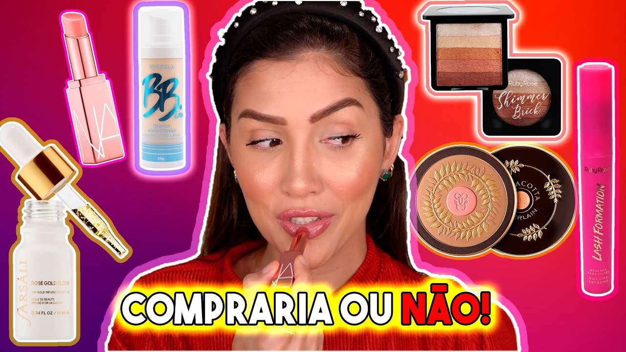 TESTEI as MAKES MAIS USADAS pelas BLOGUEIRAS | BASE, PRIMER, CONTORNO, MÁSCARA