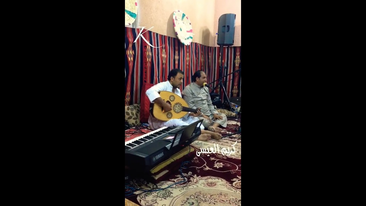 بسيطة تهون وارتاح .. غناء إبراهيم الزيدي ( تسجيل فيديو نادر )