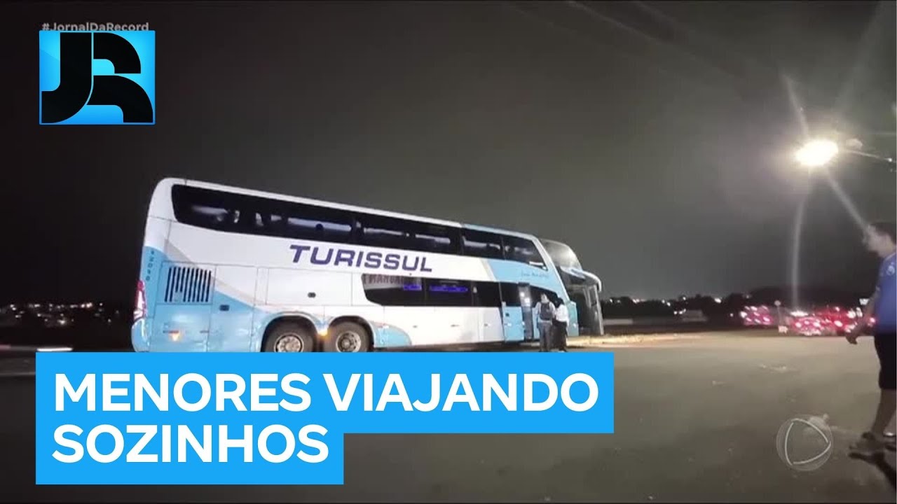 Menor de idade embarca sem mostrar documentos em ônibus de viagem no interior de São Paulo