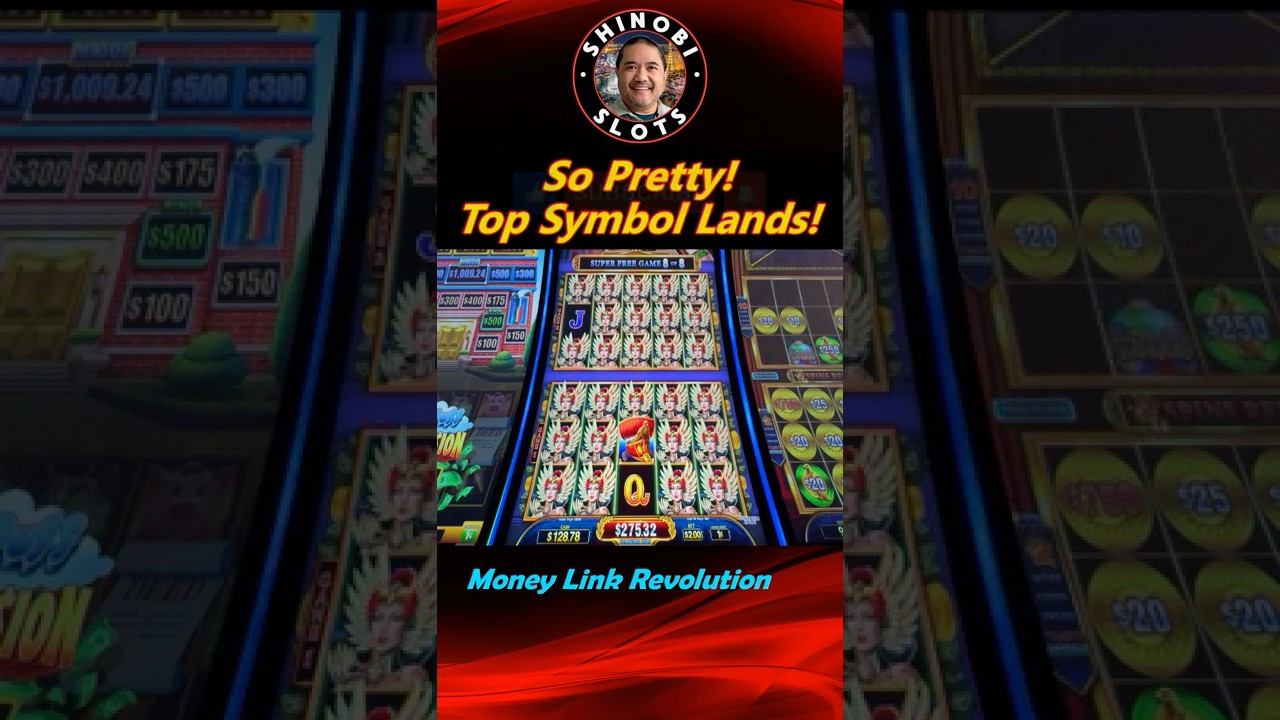 Pretty Screen! Top Symbol Hit in Money Link Revolution slot! 
