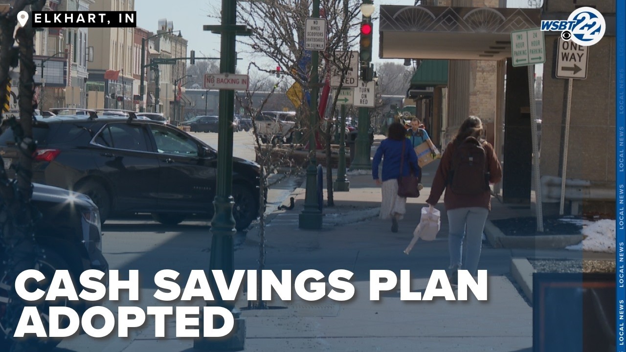 Northern Indiana city adopts cash savings plan to offset future changes