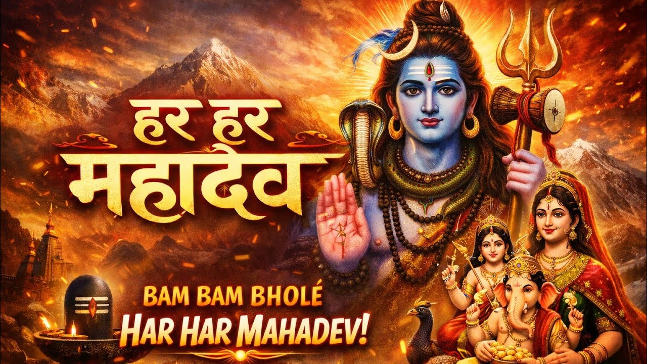 हर हर महादेव🔱शिव भजन | Powerful Shiv Bhakti | बम बम भोले | har har mahadev#vairalvideo#vairalbhajan 