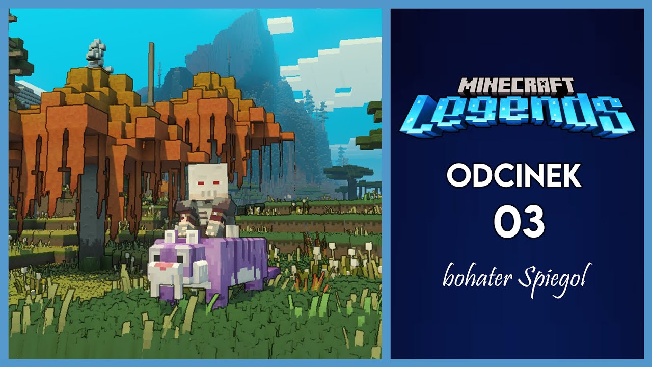 Minecraft Legends #3 - wszystkie wierzchowce (mam tygrysa!) i obrona wioski | odc. 03