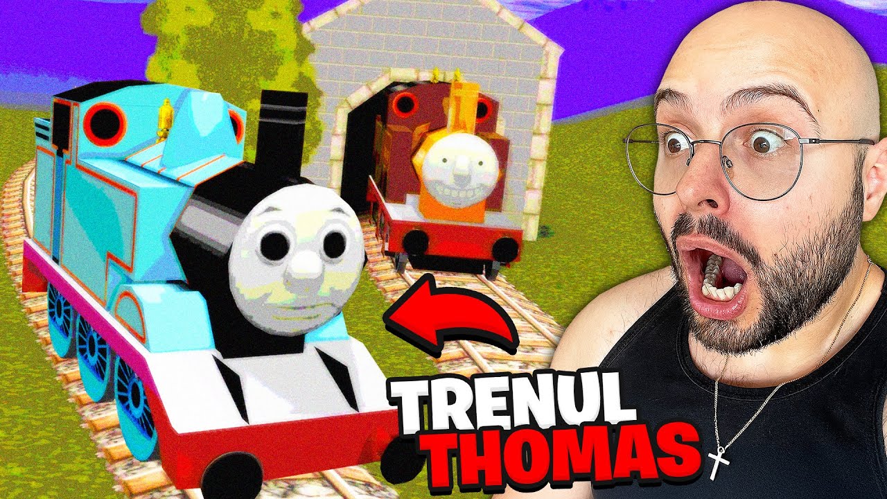 Un JOC HORROR cu THOMAS, LOCOMOTIVA...