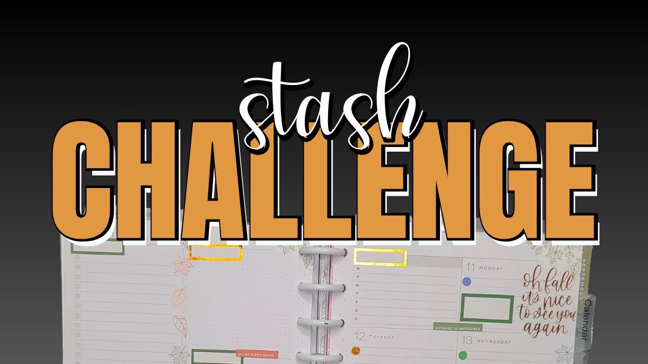 Happy Planner Seasonal Fall | Happy Planner Dashboard Plan With Me