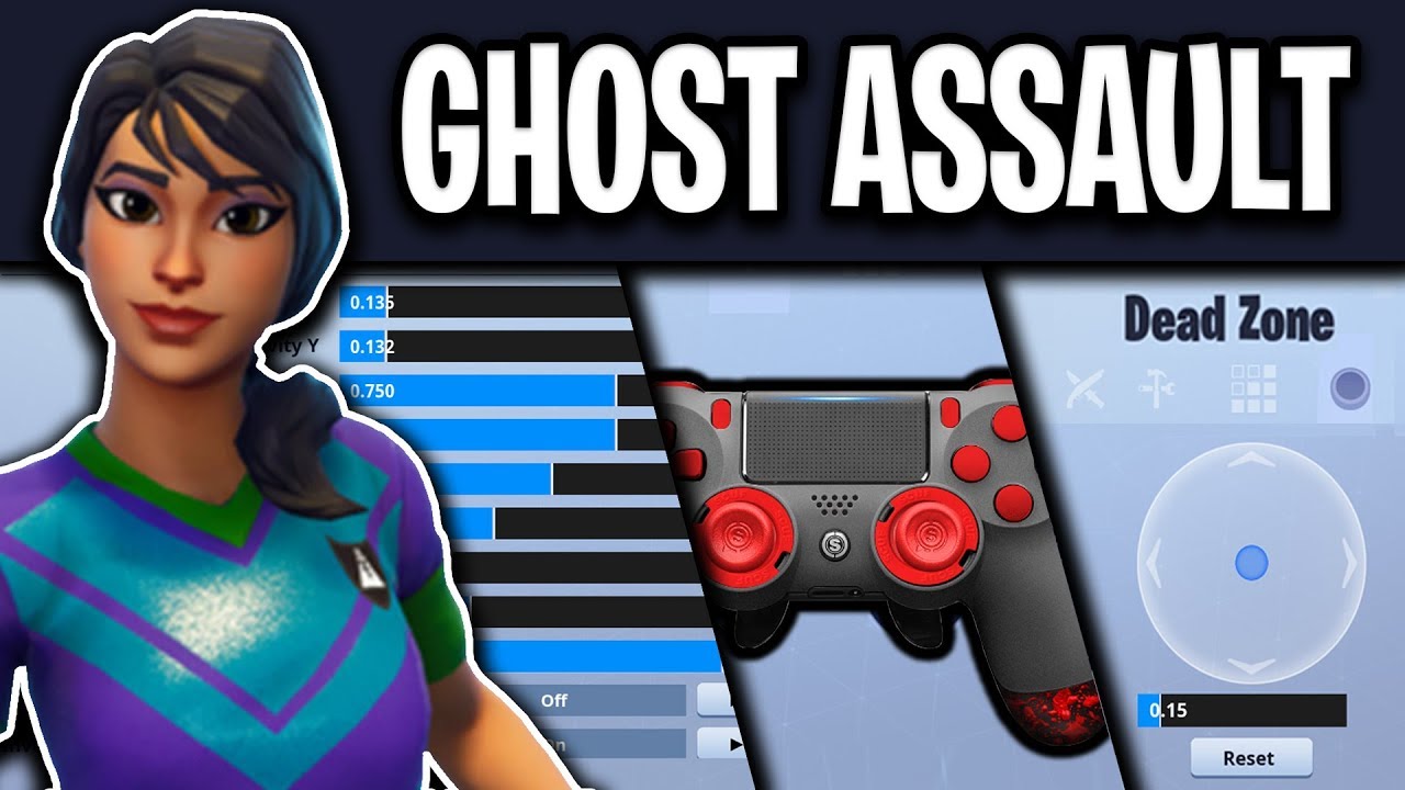 Ghost Assault Fortnite Settings, Controller Binds and Setup