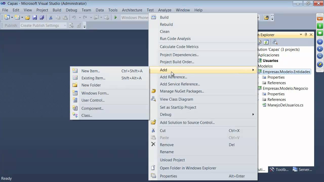 Demo | Desarrollo en Capas con .NET - Demo -