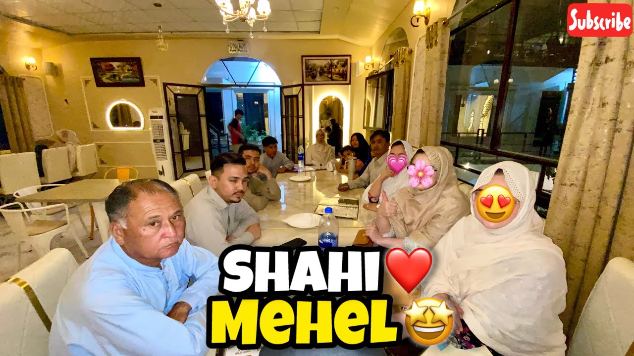 Restaurant Review😍|| Shahi Mehel❤️|| Hazara Town🤩