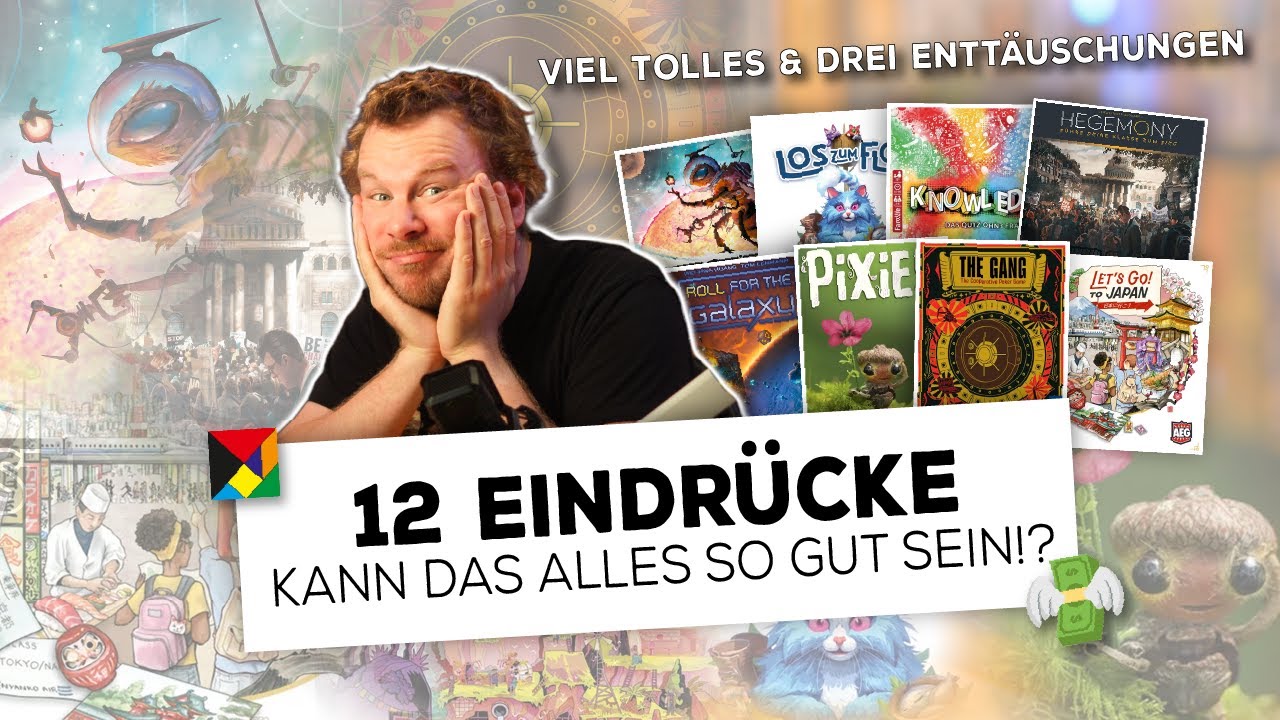Neuheiten + Gut = Schlecht fürs Portemonnaie 💸 12 Eindrücke im Logbuch