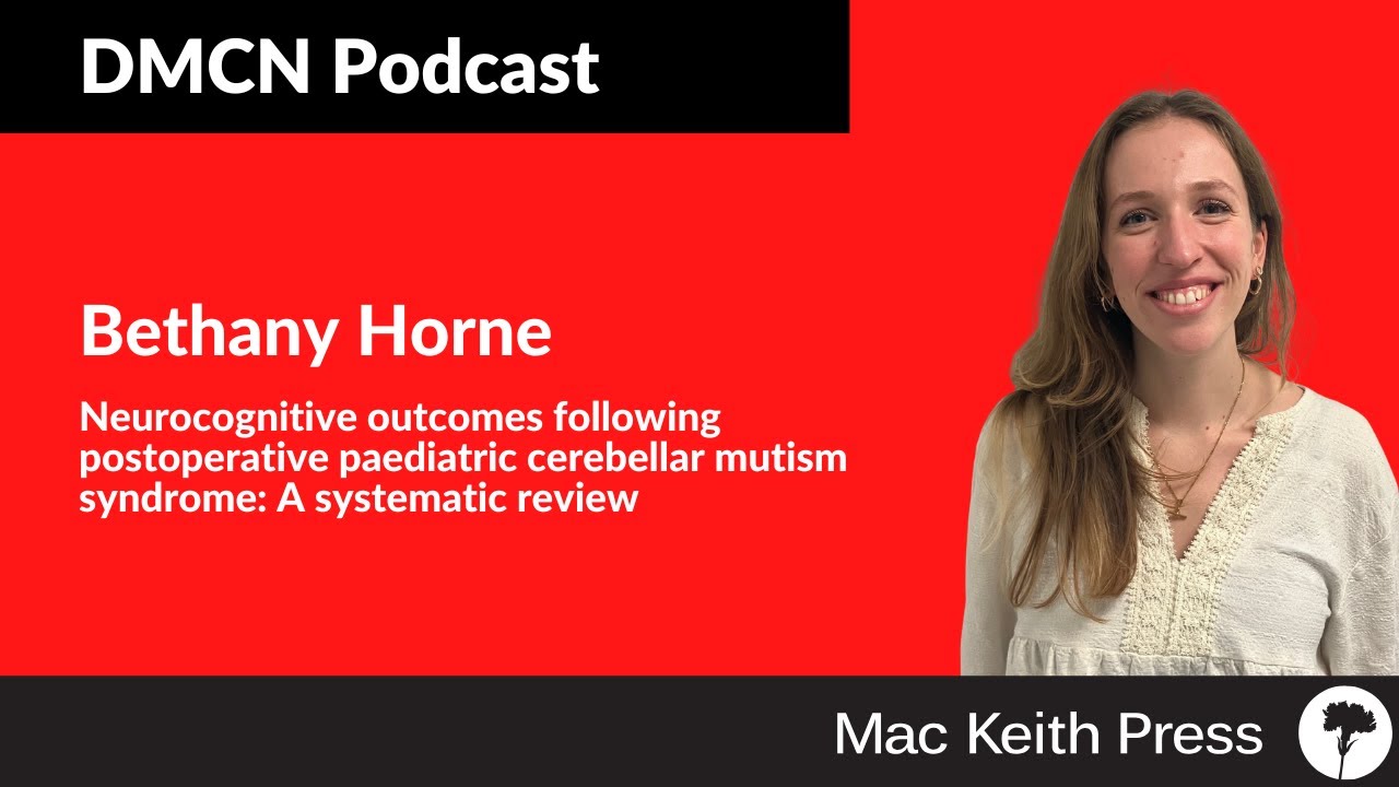 Neurocognitive outcomes following postoperative paediatric cerebellar mutism syndrome | Horne | DMCN