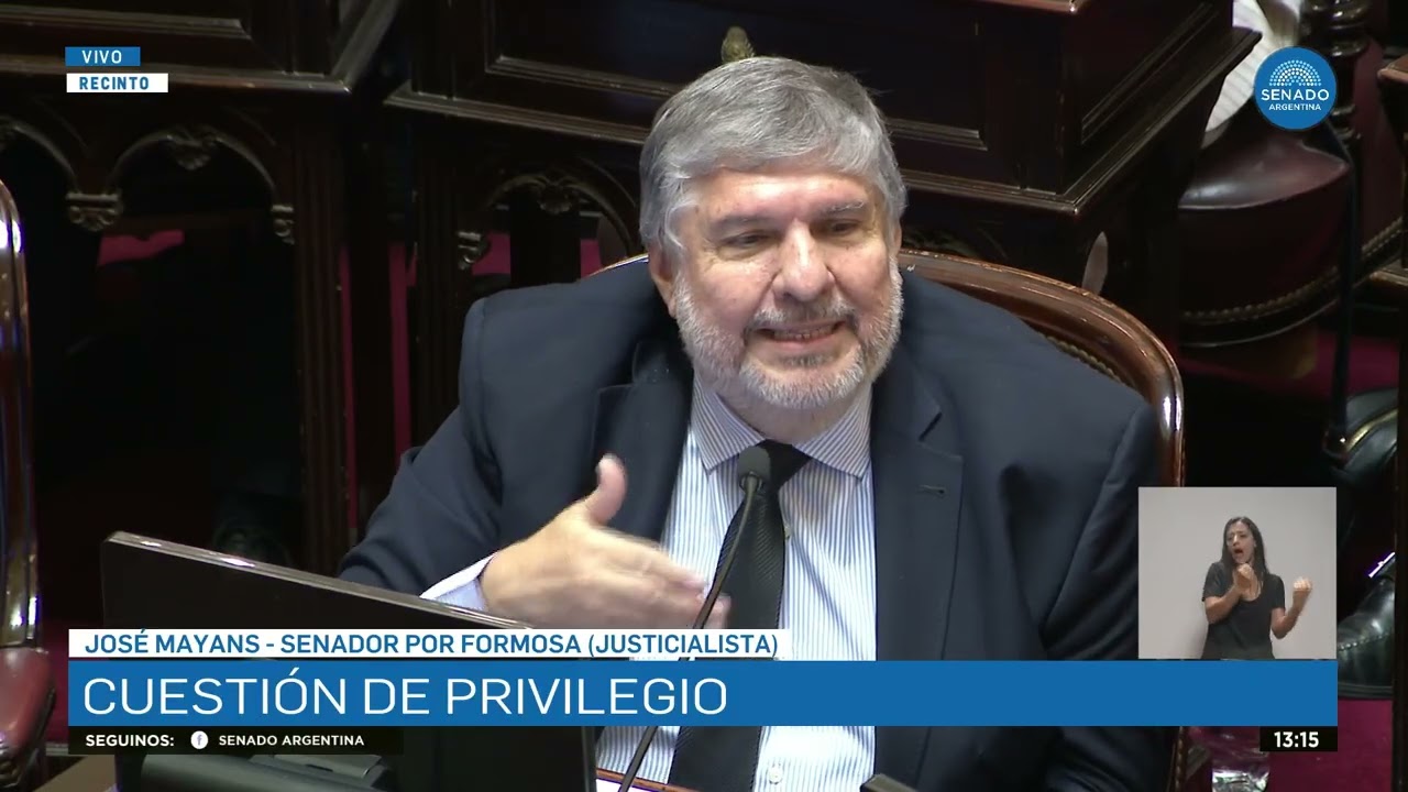 SENADOR JOS&Eacute; MAYANS - SESI&Oacute;N P&Uacute;BLICA ESPECIAL 26-12-25