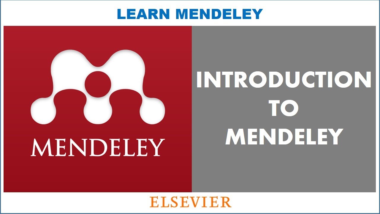 Introduction to Mendeley | How Mendeley Desktop & Mendeley Web Works