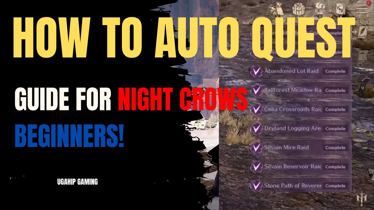 Night Crows: How to auto quest in Night Crows (Step by step guide)