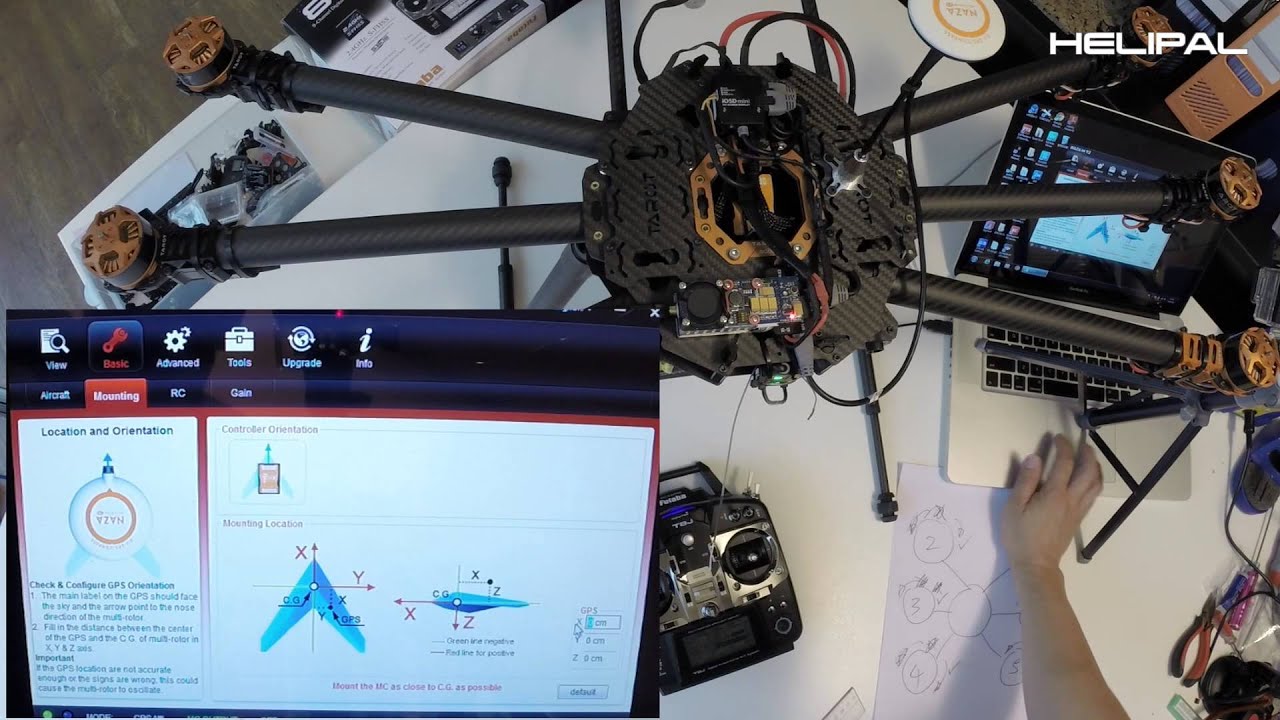 How to build a hexacopter / octocopter Part 2 - HeliPal.com