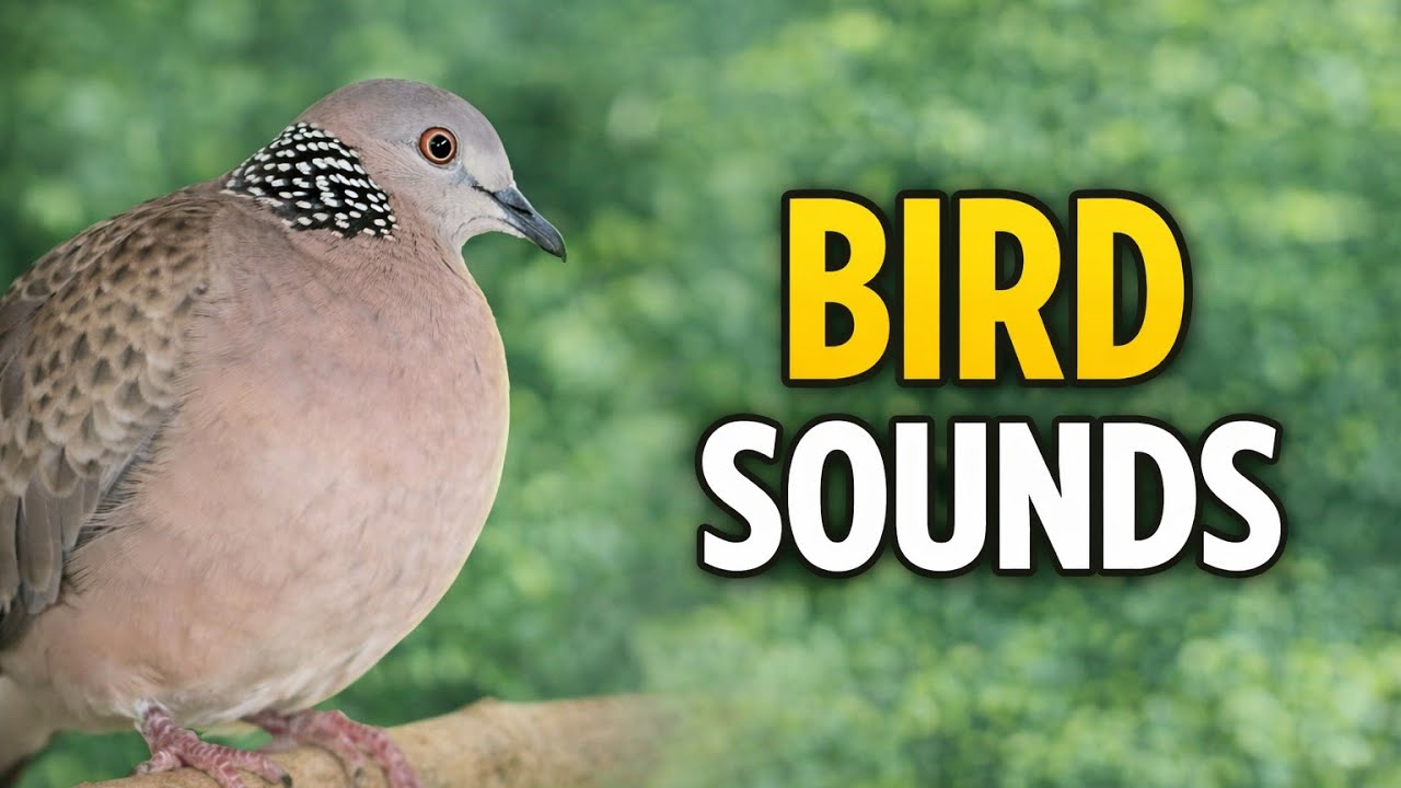 Relaxing Cuckoo Bird Sound in Nature | No Talking | Bird Watching