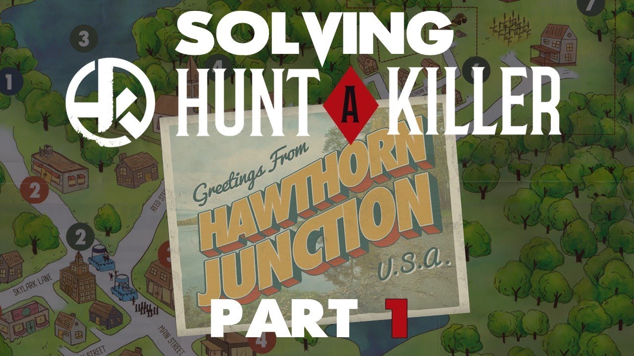 Solving Hunt a Killer: Hawthorn Junction, a PREMIUM Mystery - Part 1!