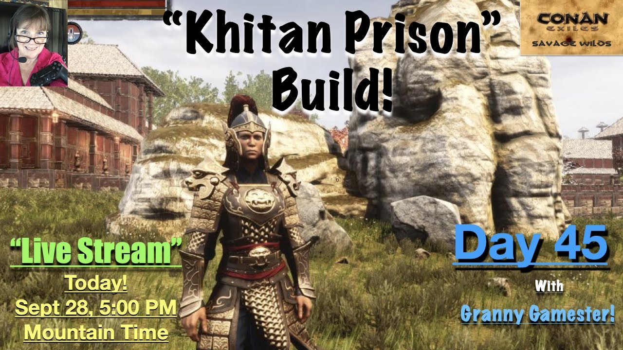 Khitan Prison Build!  Conan Exiles - Savage Wilds