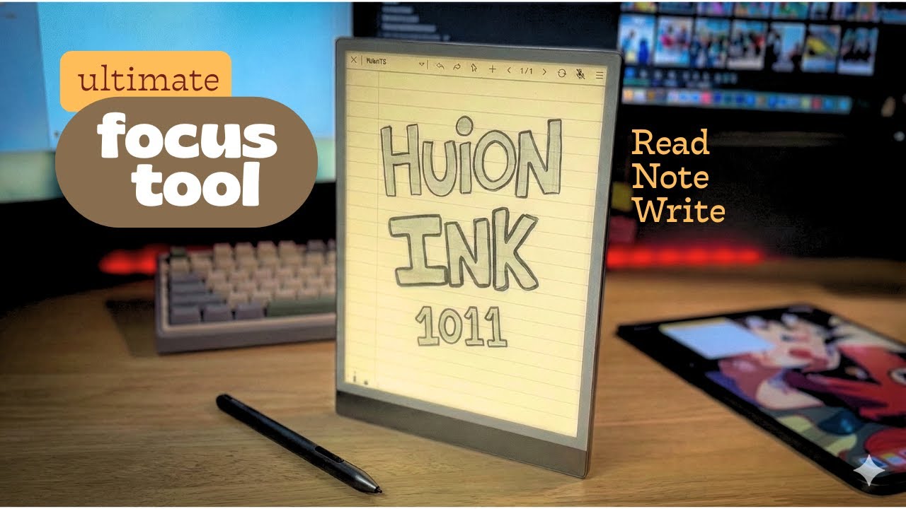 Huion Ink 1011 | E-Ink tablet for productivity