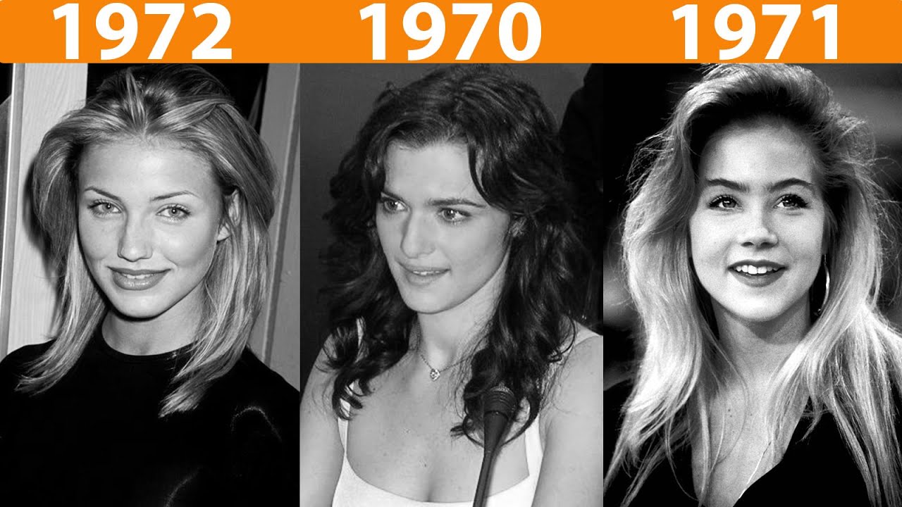 ICONIC ACTRESSES BORN in 70's - Can You Identify Them?
