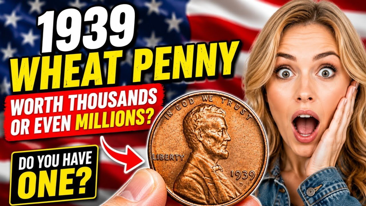 MOST RARE 1939 WHEAT PENNY VALUE  Could This Old Penny Be Worth Thousands or Even Millions?