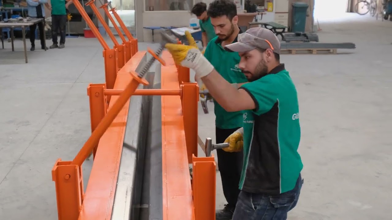 Gümüş Kalıp - Prefabrik Makas Kalıbı Montaj-Teslimat-Uygulama