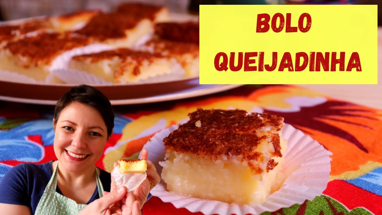 Bolo queijadinha: super cremoso | Priscila Piardi