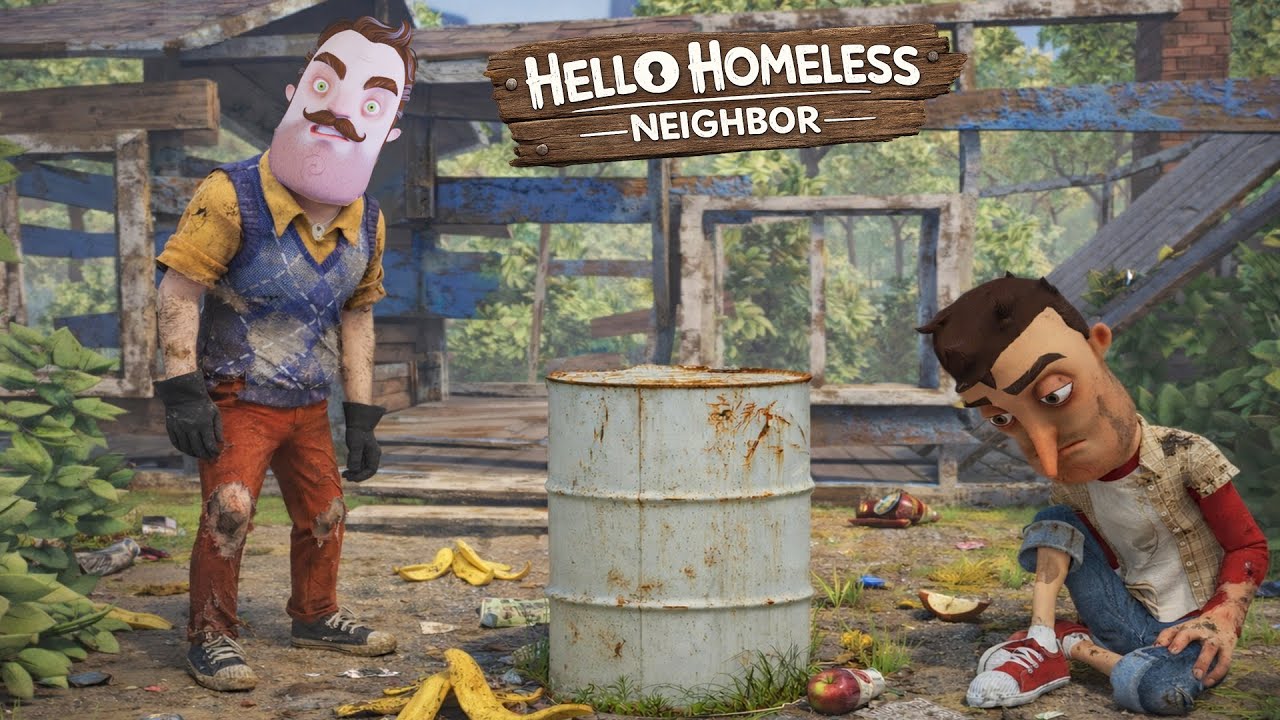 HELLO HOMELESS NEIGHBOR 😄 Hello Neighbor Mod