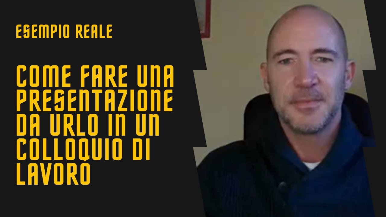 Il segreto per una presentazione vincente in un colloquio di lavoro (con esempio concreto)